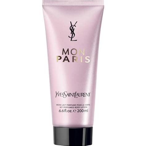 ysl mon paris cream|paris body lotion by yves saint laurent.